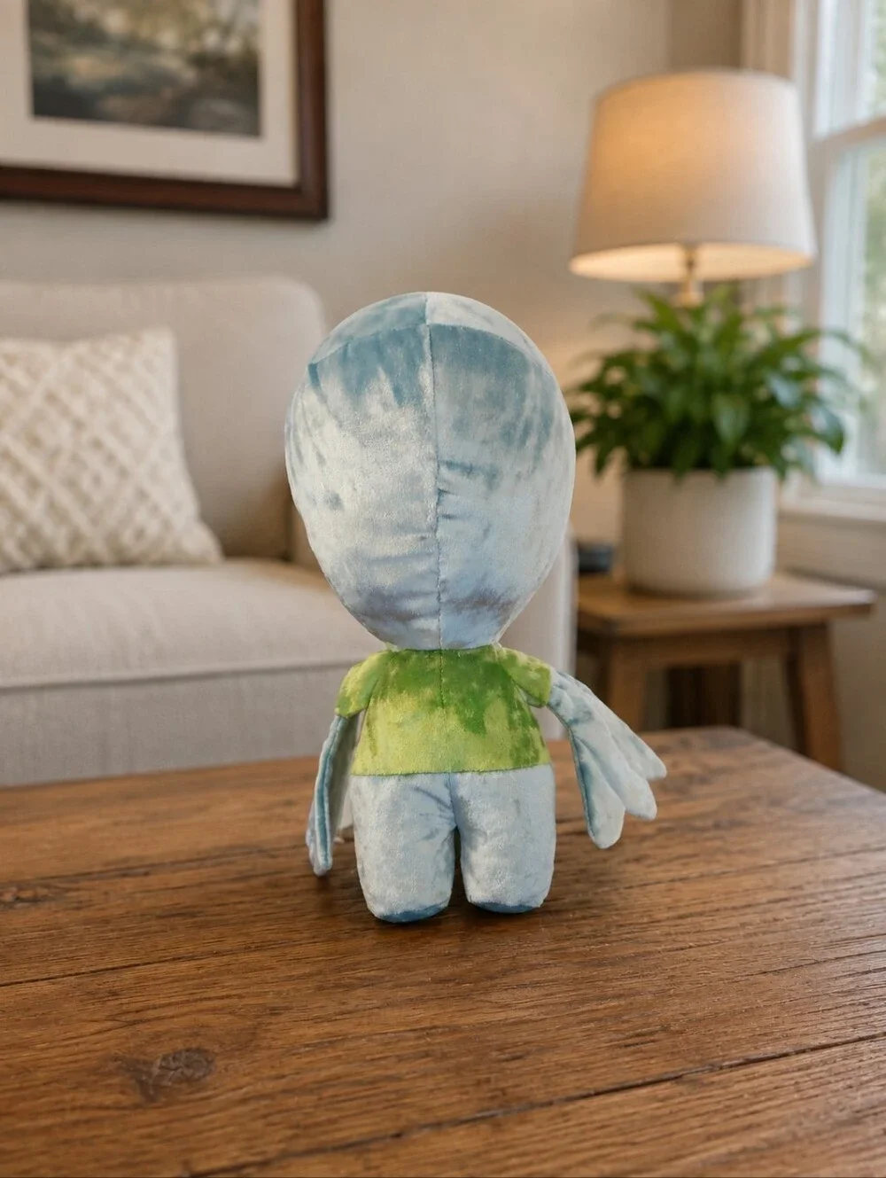Bark Box UFO Alien Space Playlien Plush Squeak Toy Take Me To Your Dog - NWOT